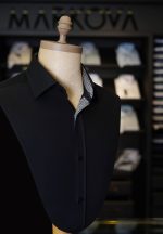 پیراهن قاپک افسری مشکی مارکووا مدل P16 - تصویر 3