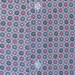 پیراهن طرح ستاره هندسی آبی مرجانی مارکووا P11 - تصویر 4