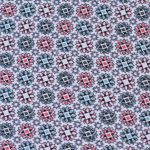 پیراهن طرح ستاره هندسی آبی مرجانی مارکووا P11 - تصویر 5