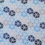پیراهن طرح ستاره هندسی مثلث رنگی آبی مارکووا p13 - تصویر 4