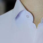 پیراهن دوشین سفید یقه بک آستین دوبل مارکووا - تصویر 2
