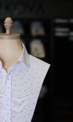 پیراهن طرح گل و نقطه سفید مارکووا p02 - تصویر 2